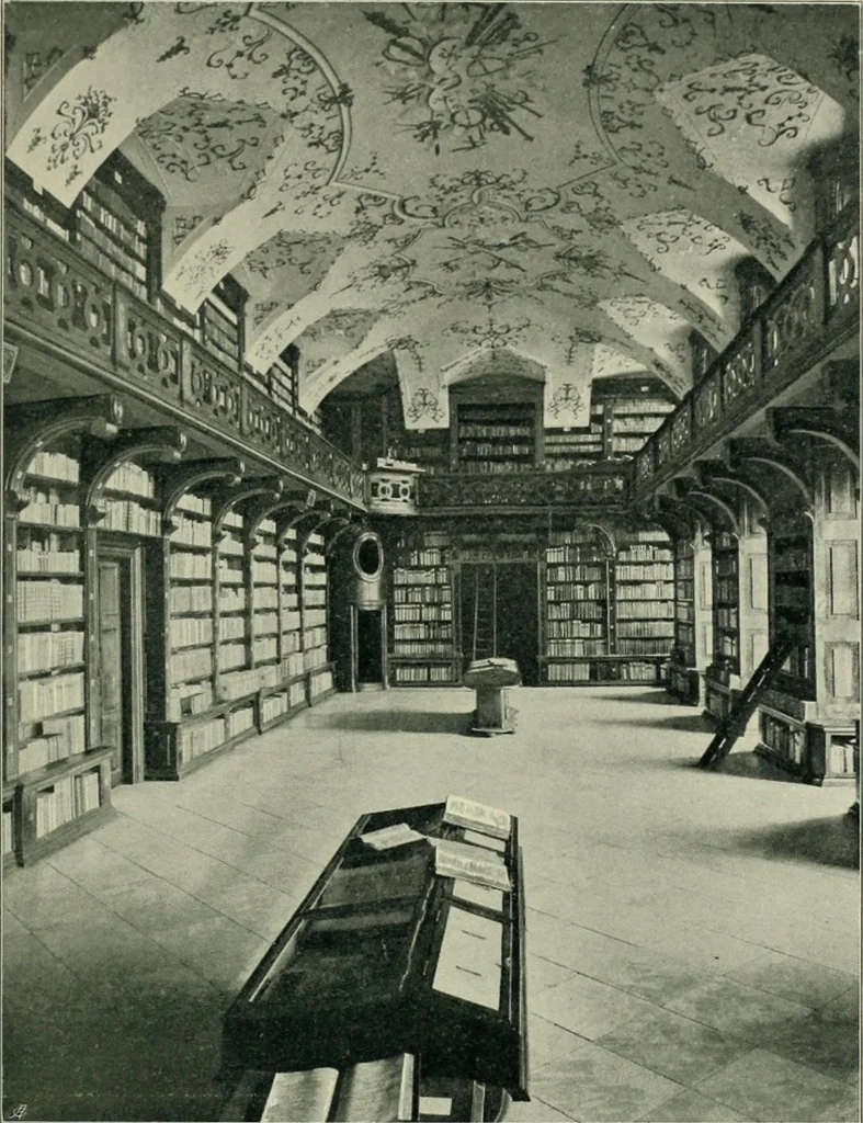 An illustration from Das Benediktinerstift Göttweig, 1914, leaf 45