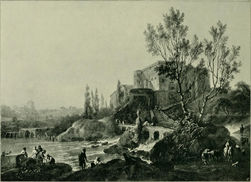 An illustration from Das Benediktinerstift Göttweig, 1914, leaf 52
