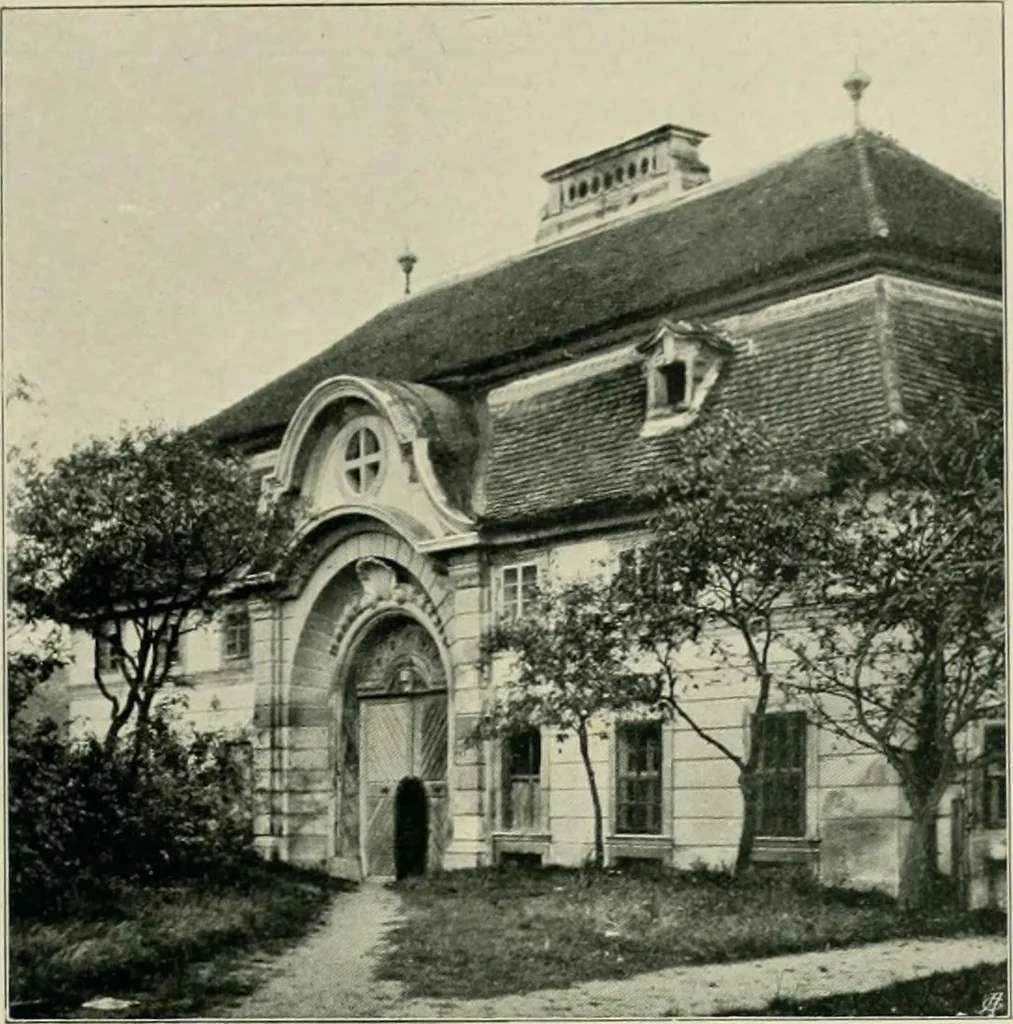 An illustration from Das Benediktinerstift Göttweig, 1914, leaf 61