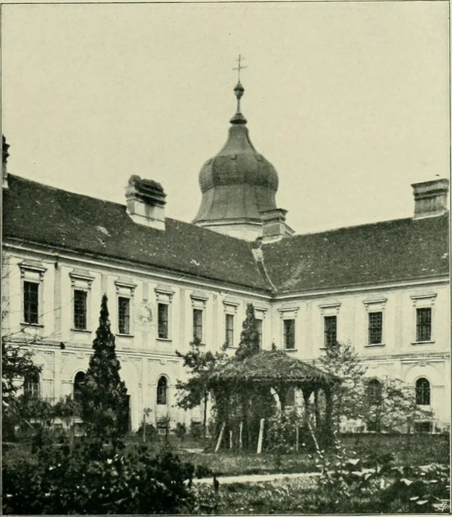 An illustration from Das Benediktinerstift Göttweig, 1914, leaf 61
