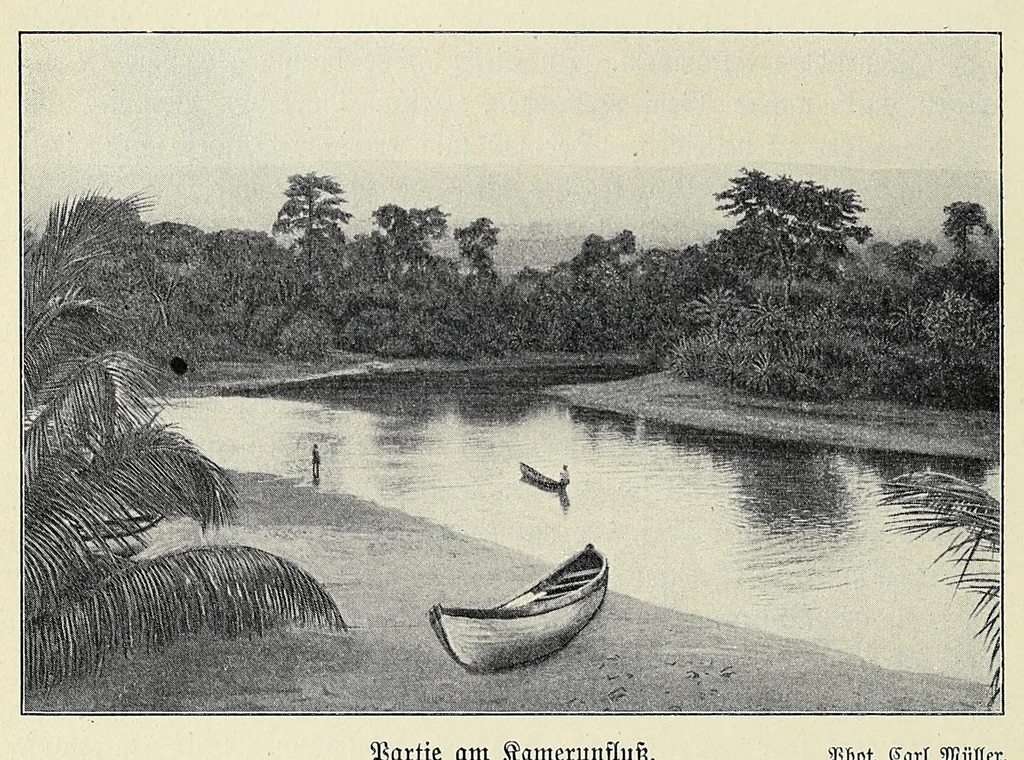 An illustration from Das Buch von unsern Kolonien, 1908, leaf 102