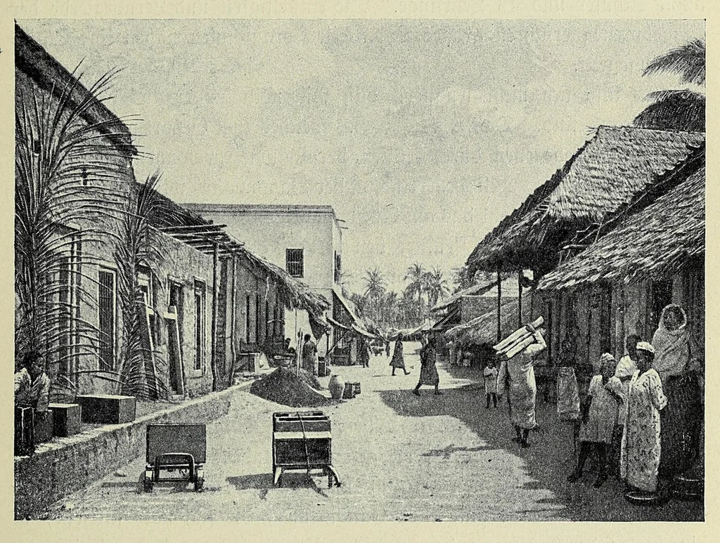 An illustration from Das Buch von unsern Kolonien, 1908, leaf 167