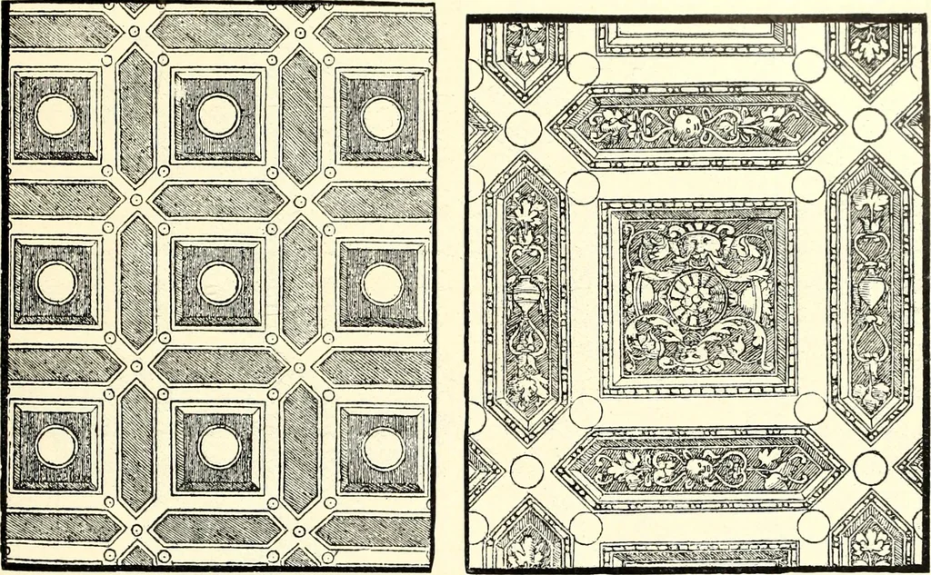 An illustration from Das deutsche Zimmer der Gothik und Renaissance : des Barock-, Rococo- und Zopfstils Anregungen zu häuslicher Kunstpflege, 1886, leaf 165