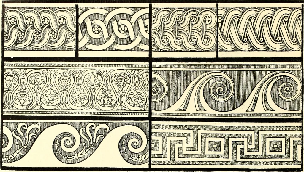 An illustration from Das deutsche Zimmer der Gothik und Renaissance : des Barock-, Rococo- und Zopfstils Anregungen zu häuslicher Kunstpflege, 1886, leaf 176
