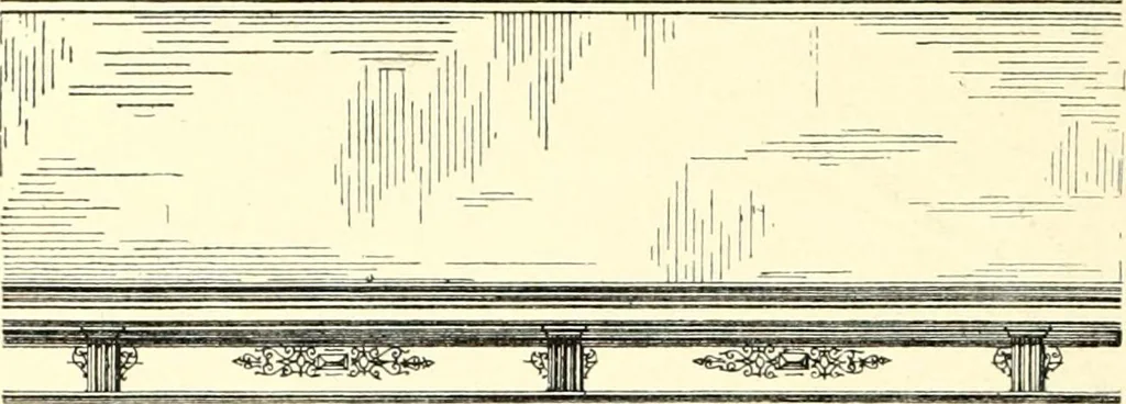 An illustration from Das deutsche Zimmer der Gothik und Renaissance : des Barock-, Rococo- und Zopfstils Anregungen zu häuslicher Kunstpflege, 1886, leaf 194