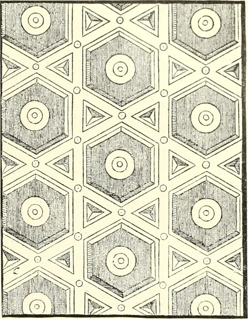 An illustration from Das deutsche Zimmer der Gothik und Renaissance : des Barock-, Rococo- und Zopfstils Anregungen zu häuslicher Kunstpflege, 1886, leaf 197