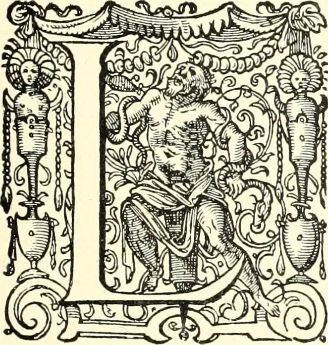 An illustration from Das deutsche Zimmer der Gothik und Renaissance : des Barock-, Rococo- und Zopfstils Anregungen zu häuslicher Kunstpflege, 1886, leaf 217