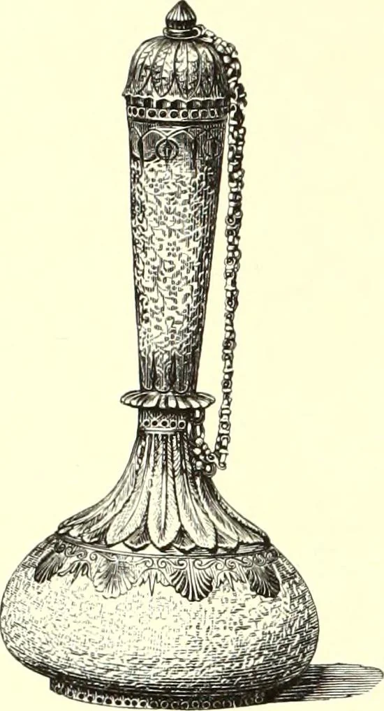 An illustration from Das deutsche Zimmer der Gothik und Renaissance : des Barock-, Rococo- und Zopfstils Anregungen zu häuslicher Kunstpflege, 1886, leaf 28