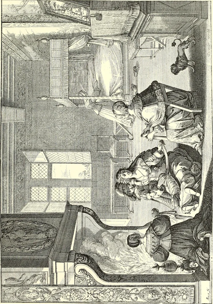 An illustration from Das deutsche Zimmer der Gothik und Renaissance : des Barock-, Rococo- und Zopfstils Anregungen zu häuslicher Kunstpflege, 1886, leaf 373