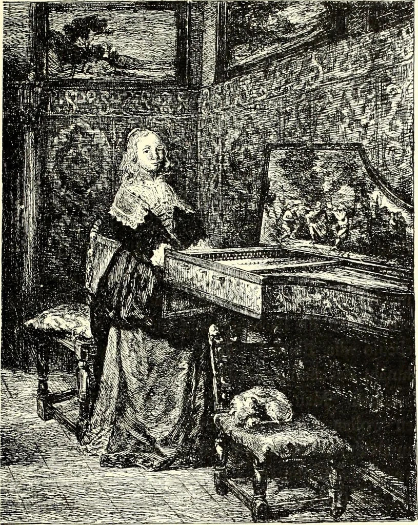 An illustration from Das deutsche Zimmer der Gothik und Renaissance : des Barock-, Rococo- und Zopfstils Anregungen zu häuslicher Kunstpflege, 1886, leaf 377