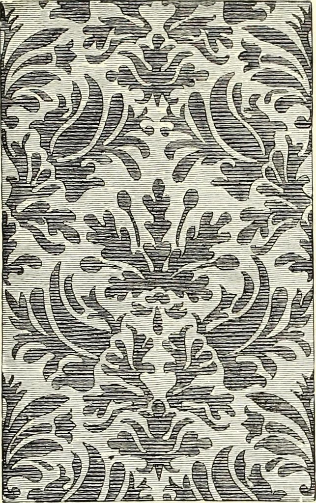 An illustration from Das deutsche Zimmer der Gothik und Renaissance : des Barock-, Rococo- und Zopfstils Anregungen zu häuslicher Kunstpflege, 1886, leaf 379