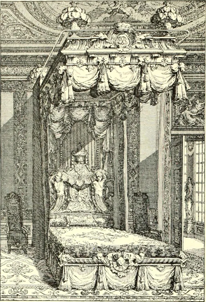 An illustration from Das deutsche Zimmer der Gothik und Renaissance : des Barock-, Rococo- und Zopfstils Anregungen zu häuslicher Kunstpflege, 1886, leaf 408