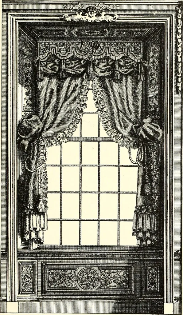 An illustration from Das deutsche Zimmer der Gothik und Renaissance : des Barock-, Rococo- und Zopfstils Anregungen zu häuslicher Kunstpflege, 1886, leaf 411