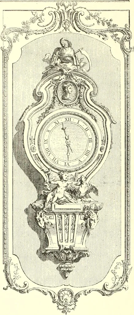An illustration from Das deutsche Zimmer der Gothik und Renaissance : des Barock-, Rococo- und Zopfstils Anregungen zu häuslicher Kunstpflege, 1886, leaf 420