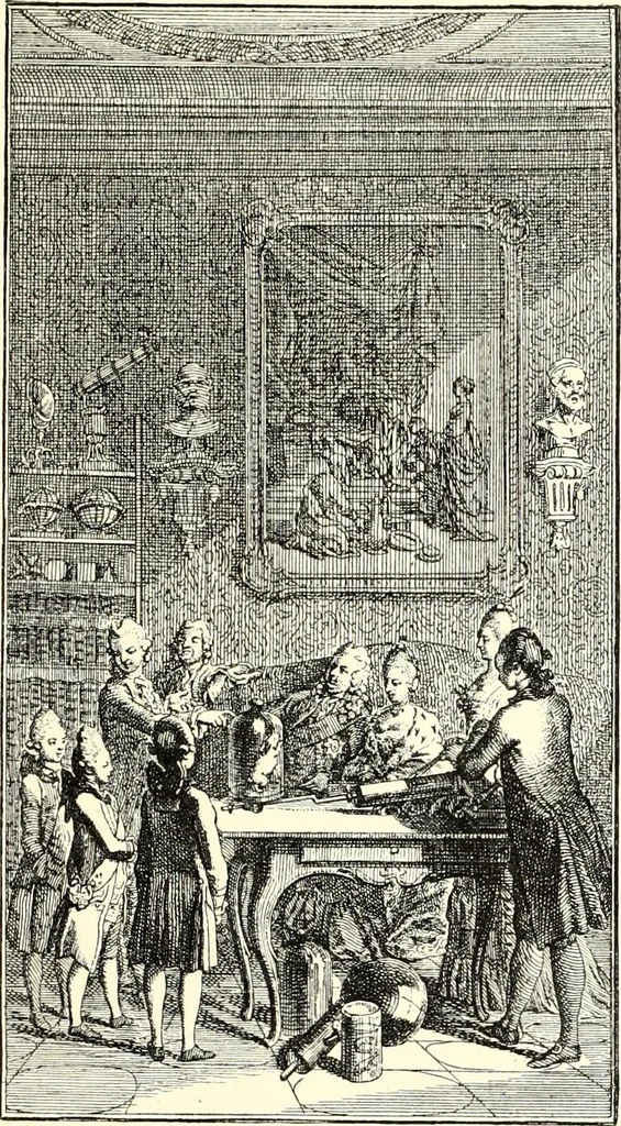 An illustration from Das deutsche Zimmer der Gothik und Renaissance : des Barock-, Rococo- und Zopfstils Anregungen zu häuslicher Kunstpflege, 1886, leaf 443