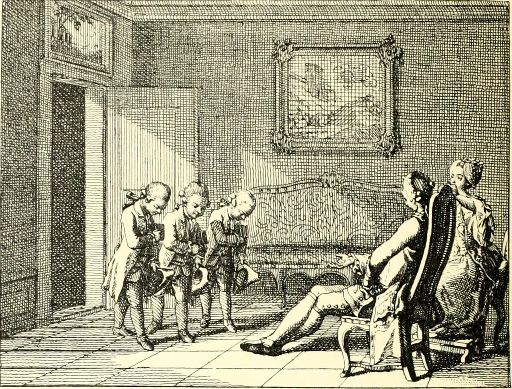 An illustration from Das deutsche Zimmer der Gothik und Renaissance : des Barock-, Rococo- und Zopfstils Anregungen zu häuslicher Kunstpflege, 1886, leaf 450