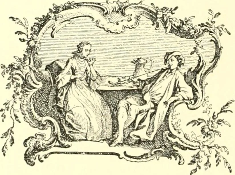 An illustration from Das deutsche Zimmer der Gothik und Renaissance : des Barock-, Rococo- und Zopfstils Anregungen zu häuslicher Kunstpflege, 1886, leaf 464