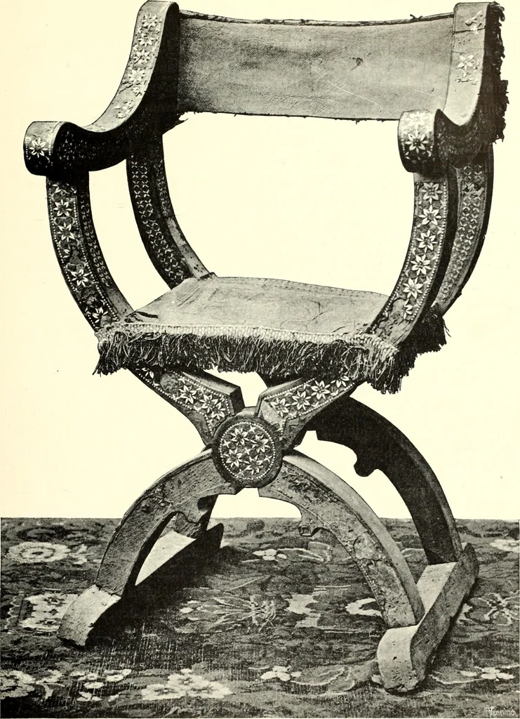 An illustration from Das deutsche Zimmer der Gothik und Renaissance : des Barock-, Rococo- und Zopfstils Anregungen zu häuslicher Kunstpflege, 1886, leaf 63