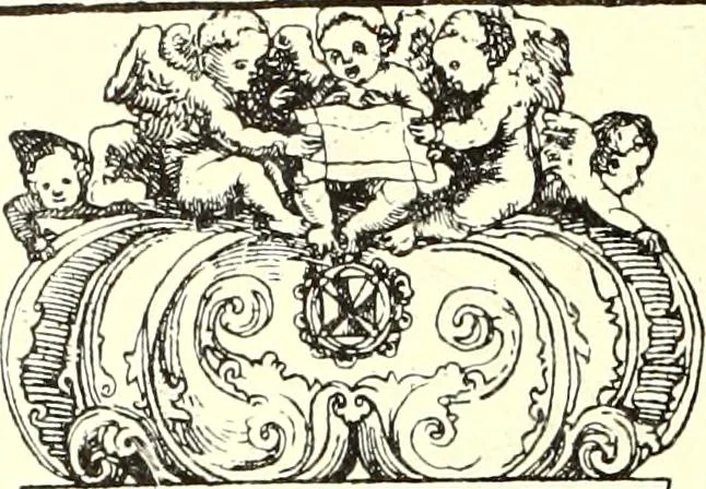An illustration from Das deutsche Zimmer der Gothik und Renaissance : des Barock-, Rococo- und Zopfstils Anregungen zu häuslicher Kunstpflege, 1886, leaf 66