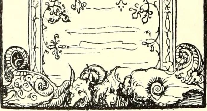 An illustration from Das deutsche Zimmer der Gothik und Renaissance : des Barock-, Rococo- und Zopfstils Anregungen zu häuslicher Kunstpflege, 1886, leaf 66