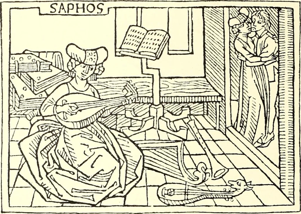 An illustration from Das deutsche Zimmer der Gothik und Renaissance : des Barock-, Rococo- und Zopfstils Anregungen zu häuslicher Kunstpflege, 1886, leaf 70