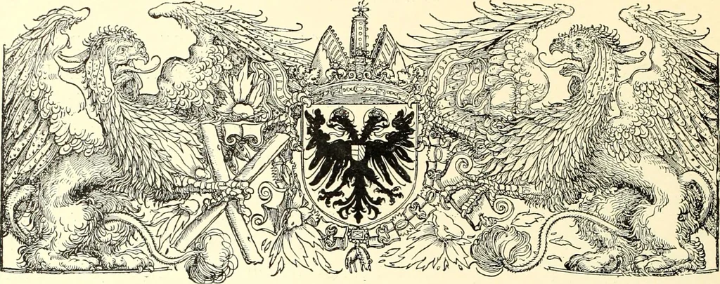 An illustration from Das deutsche Zimmer der Gothik und Renaissance : des Barock-, Rococo- und Zopfstils Anregungen zu häuslicher Kunstpflege, 1886, leaf 88