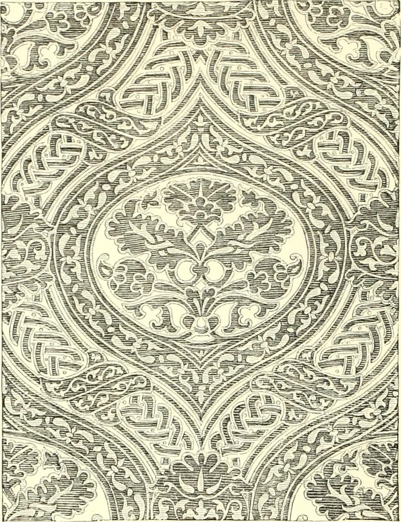 An illustration from Das deutsche Zimmer der Gothik und Renaissance : des Barock-, Rococo- und Zopfstils Anregungen zu häuslicher Kunstpflege, 1886, leaf 92