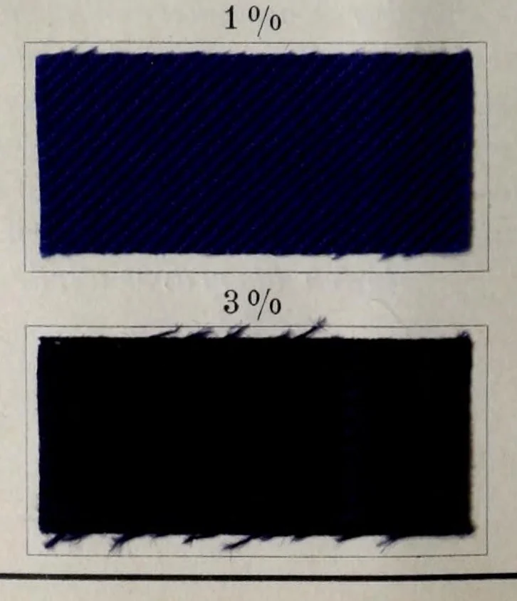 An illustration from Das Färben der Baumwolle und verwandter Fasern mit den Farbstoffen, 1902, leaf 66