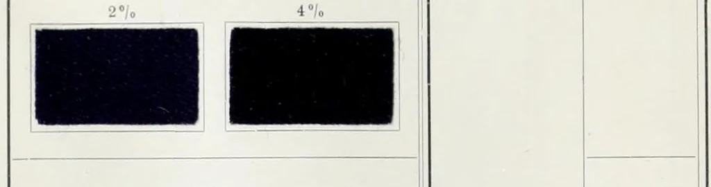 An illustration from Das Färben der Wolle : einschliesslich des Woll-Drucks mit den Farbstoffen, 1905, leaf 70