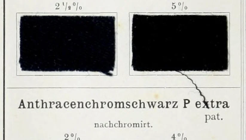 An illustration from Das Färben der Wolle : einschliesslich des Woll-Drucks mit den Farbstoffen, 1905, leaf 92
