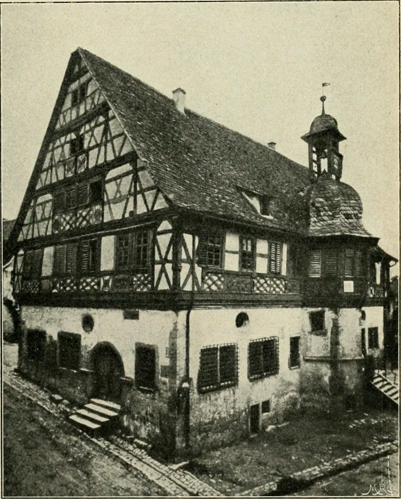 An illustration from Das häusliche Leben der europäischen Kulturvölker vom Mittelalter bis zur zweiten Hälfte des 18. Jahrhunderts, 1903, leaf 100