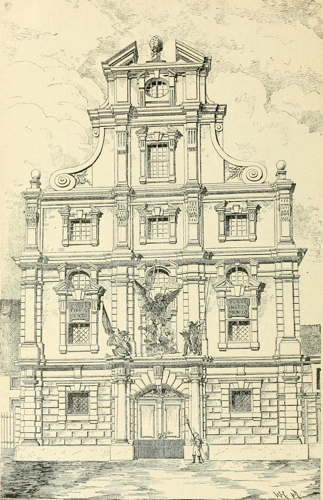 An illustration from Das häusliche Leben der europäischen Kulturvölker vom Mittelalter bis zur zweiten Hälfte des 18. Jahrhunderts, 1903, leaf 105
