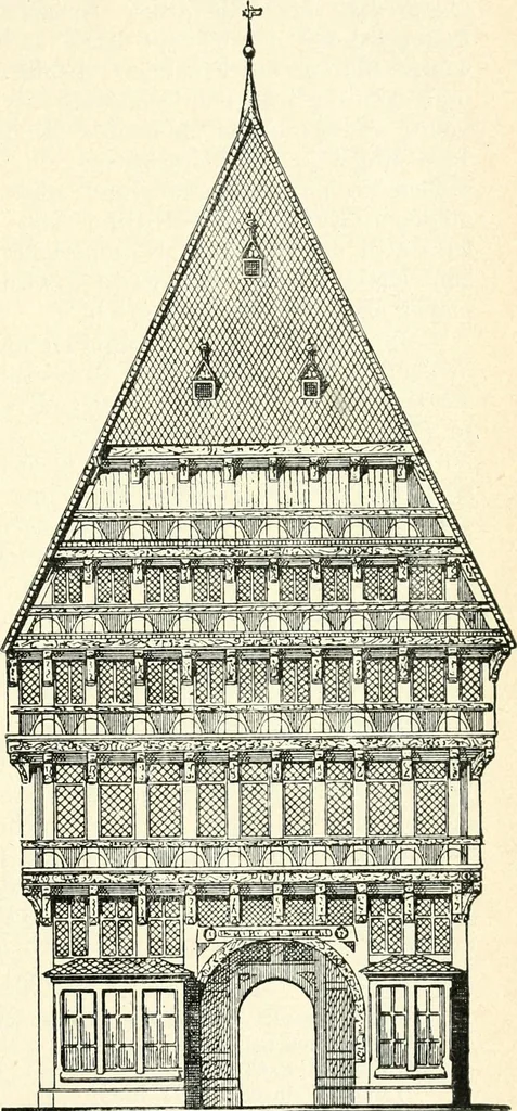 An illustration from Das häusliche Leben der europäischen Kulturvölker vom Mittelalter bis zur zweiten Hälfte des 18. Jahrhunderts, 1903, leaf 110