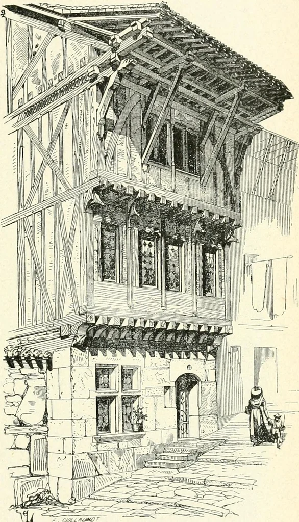 An illustration from Das häusliche Leben der europäischen Kulturvölker vom Mittelalter bis zur zweiten Hälfte des 18. Jahrhunderts, 1903, leaf 118