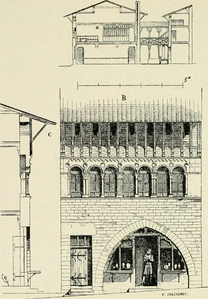 An illustration from Das häusliche Leben der europäischen Kulturvölker vom Mittelalter bis zur zweiten Hälfte des 18. Jahrhunderts, 1903, leaf 124