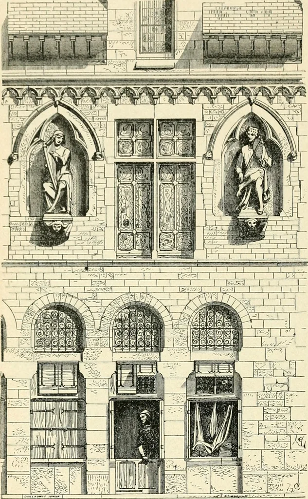 An illustration from Das häusliche Leben der europäischen Kulturvölker vom Mittelalter bis zur zweiten Hälfte des 18. Jahrhunderts, 1903, leaf 127