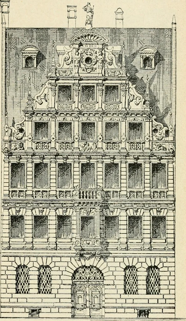 An illustration from Das häusliche Leben der europäischen Kulturvölker vom Mittelalter bis zur zweiten Hälfte des 18. Jahrhunderts, 1903, leaf 128