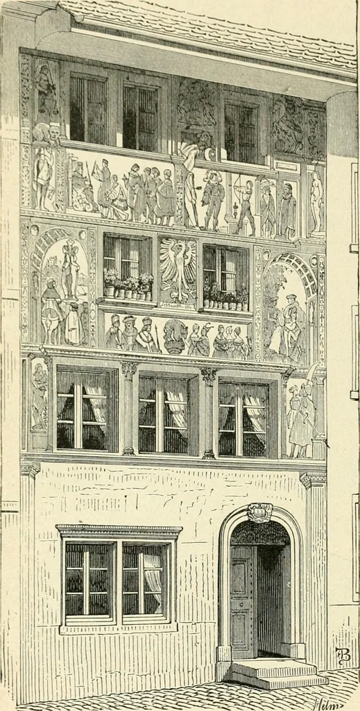 An illustration from Das häusliche Leben der europäischen Kulturvölker vom Mittelalter bis zur zweiten Hälfte des 18. Jahrhunderts, 1903, leaf 129