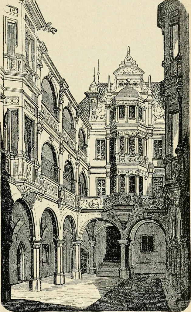 An illustration from Das häusliche Leben der europäischen Kulturvölker vom Mittelalter bis zur zweiten Hälfte des 18. Jahrhunderts, 1903, leaf 130
