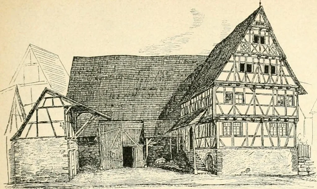 An illustration from Das häusliche Leben der europäischen Kulturvölker vom Mittelalter bis zur zweiten Hälfte des 18. Jahrhunderts, 1903, leaf 160