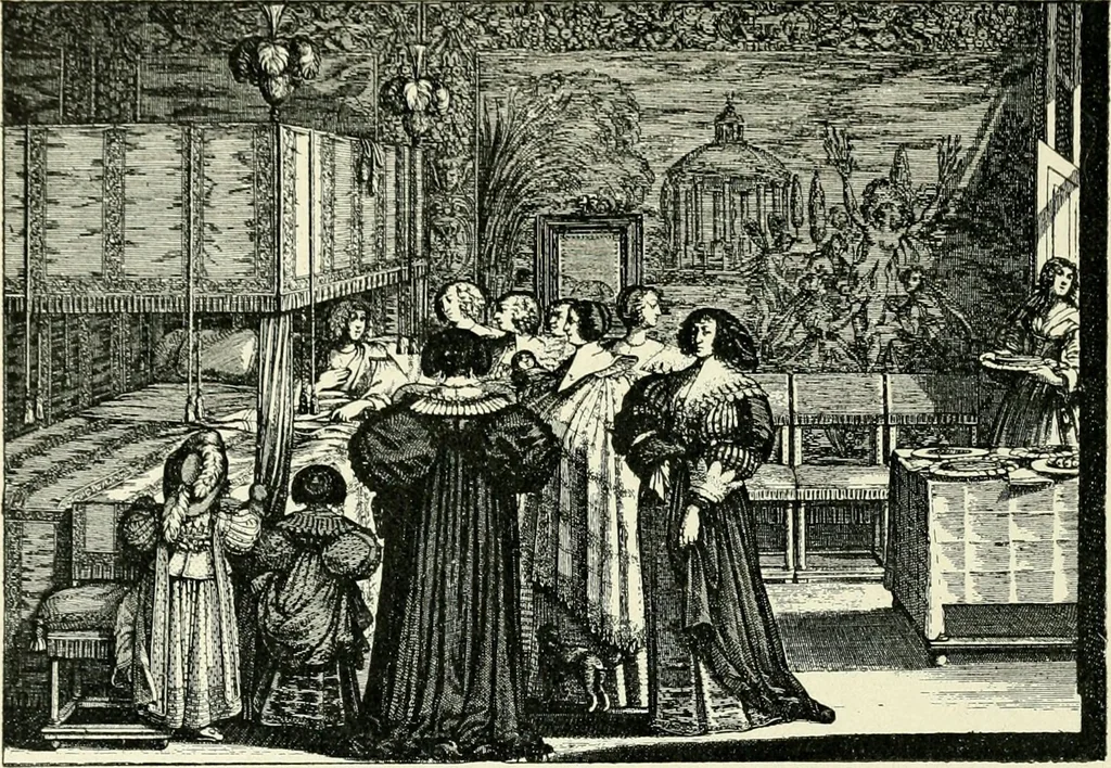 An illustration from Das häusliche Leben der europäischen Kulturvölker vom Mittelalter bis zur zweiten Hälfte des 18. Jahrhunderts, 1903, leaf 193