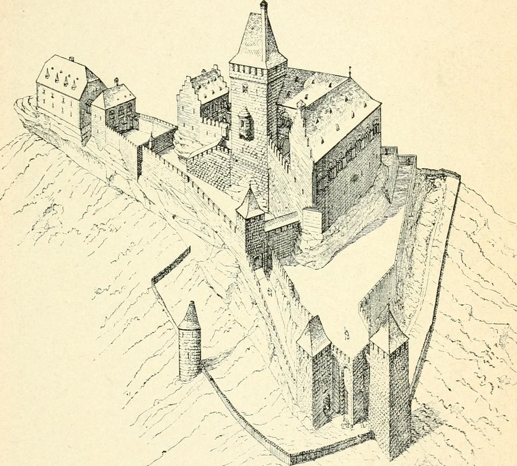 An illustration from Das häusliche Leben der europäischen Kulturvölker vom Mittelalter bis zur zweiten Hälfte des 18. Jahrhunderts, 1903, leaf 20