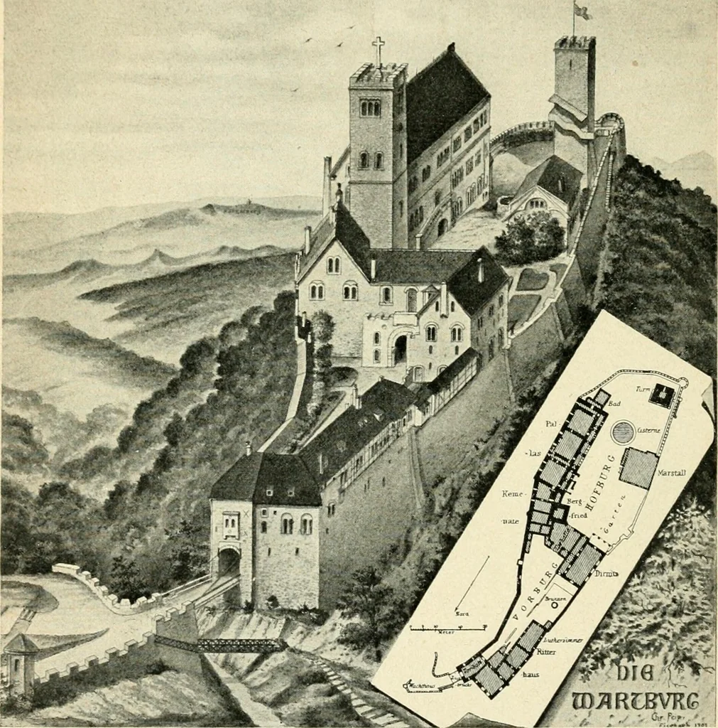 An illustration from Das häusliche Leben der europäischen Kulturvölker vom Mittelalter bis zur zweiten Hälfte des 18. Jahrhunderts, 1903, leaf 23