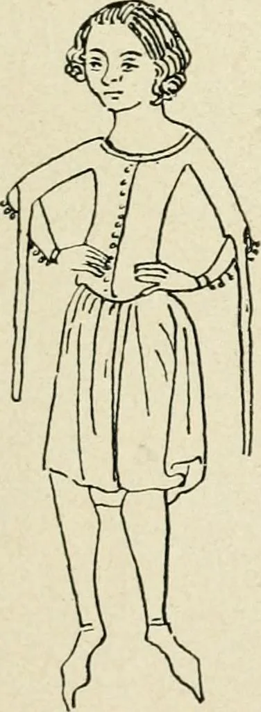 An illustration from Das häusliche Leben der europäischen Kulturvölker vom Mittelalter bis zur zweiten Hälfte des 18. Jahrhunderts, 1903, leaf 244