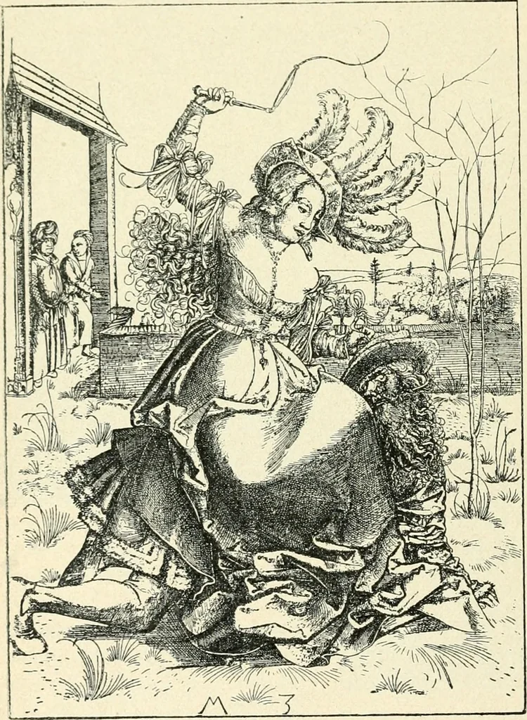An illustration from Das häusliche Leben der europäischen Kulturvölker vom Mittelalter bis zur zweiten Hälfte des 18. Jahrhunderts, 1903, leaf 249