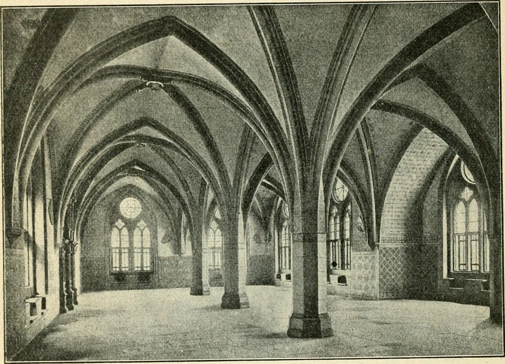 An illustration from Das häusliche Leben der europäischen Kulturvölker vom Mittelalter bis zur zweiten Hälfte des 18. Jahrhunderts, 1903, leaf 25