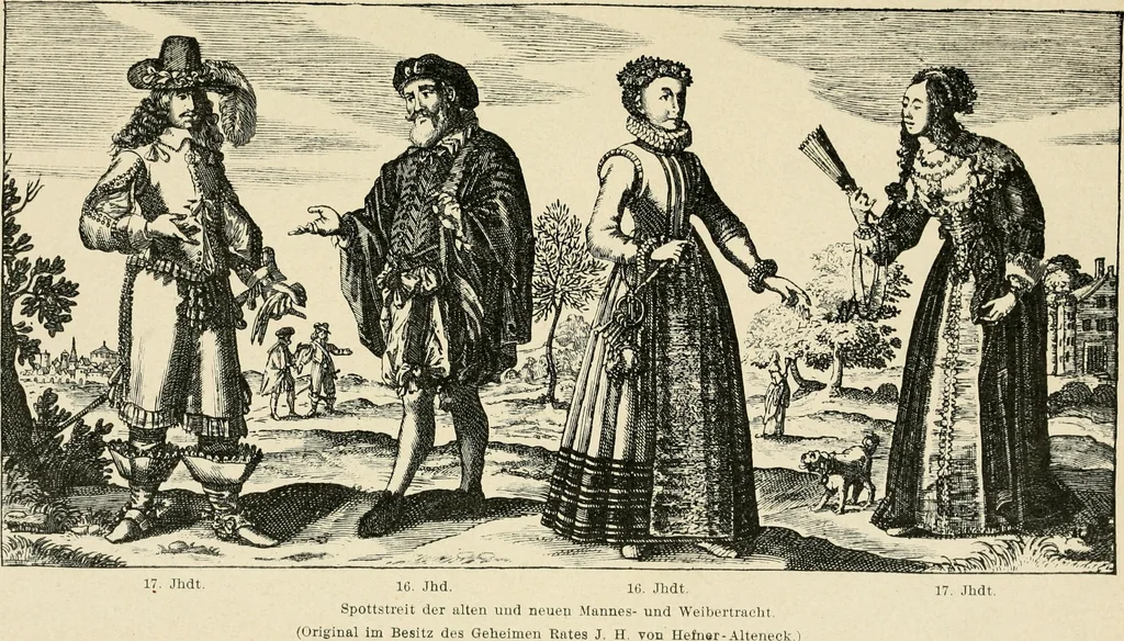 An illustration from Das häusliche Leben der europäischen Kulturvölker vom Mittelalter bis zur zweiten Hälfte des 18. Jahrhunderts, 1903, leaf 262