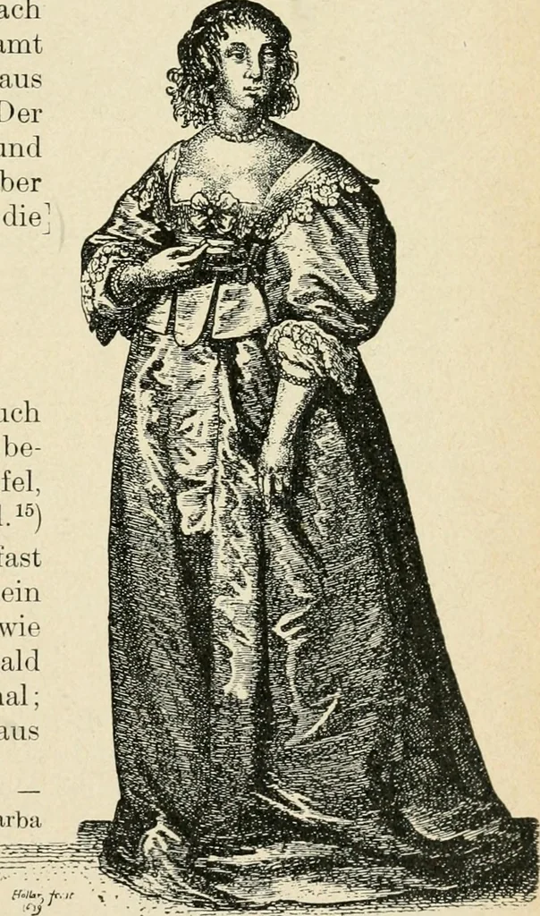 An illustration from Das häusliche Leben der europäischen Kulturvölker vom Mittelalter bis zur zweiten Hälfte des 18. Jahrhunderts, 1903, leaf 266