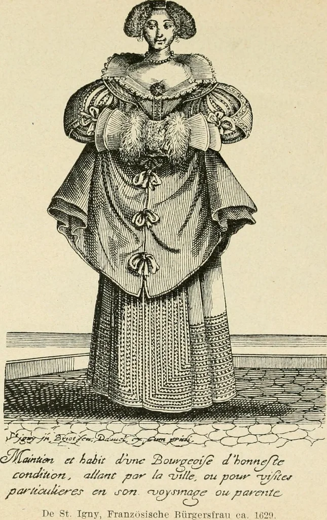 An illustration from Das häusliche Leben der europäischen Kulturvölker vom Mittelalter bis zur zweiten Hälfte des 18. Jahrhunderts, 1903, leaf 270