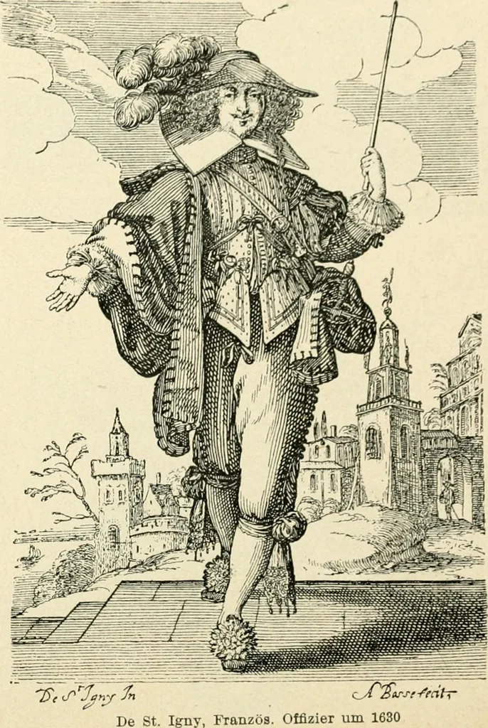 An illustration from Das häusliche Leben der europäischen Kulturvölker vom Mittelalter bis zur zweiten Hälfte des 18. Jahrhunderts, 1903, leaf 271